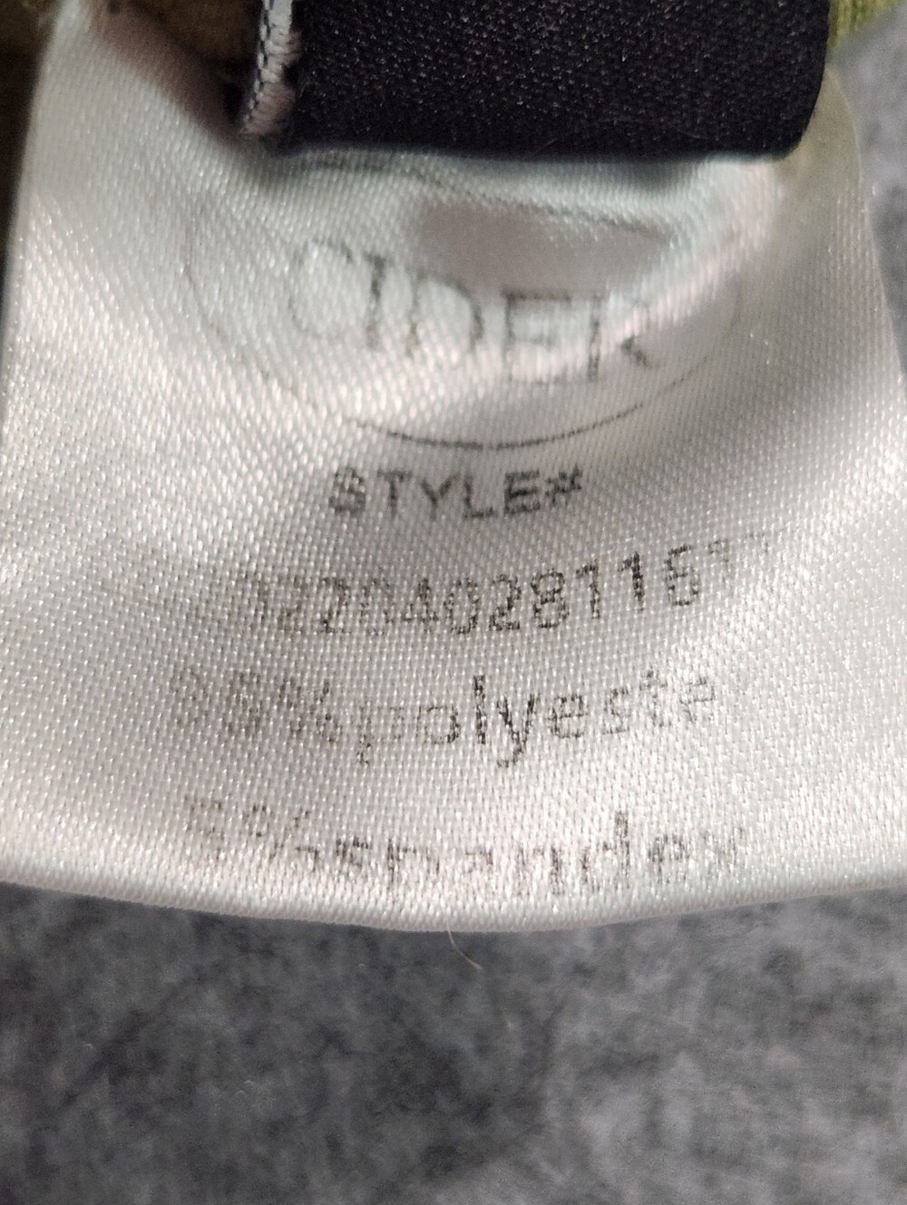 Cider Light Olive Crisscross Textured Ribbed Camisole Size Large - Picture 7 of 9